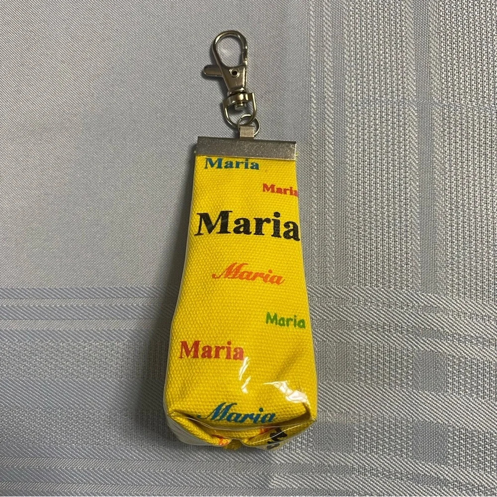 5/$32 Maria Mini Keychain Clip‎